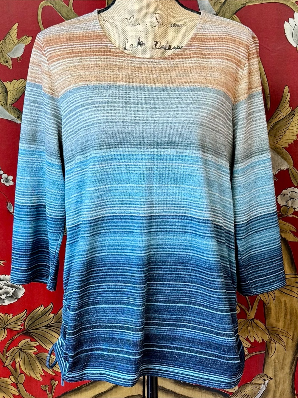 Women’s “Christopher & Banks” Side Tie Top | #T76